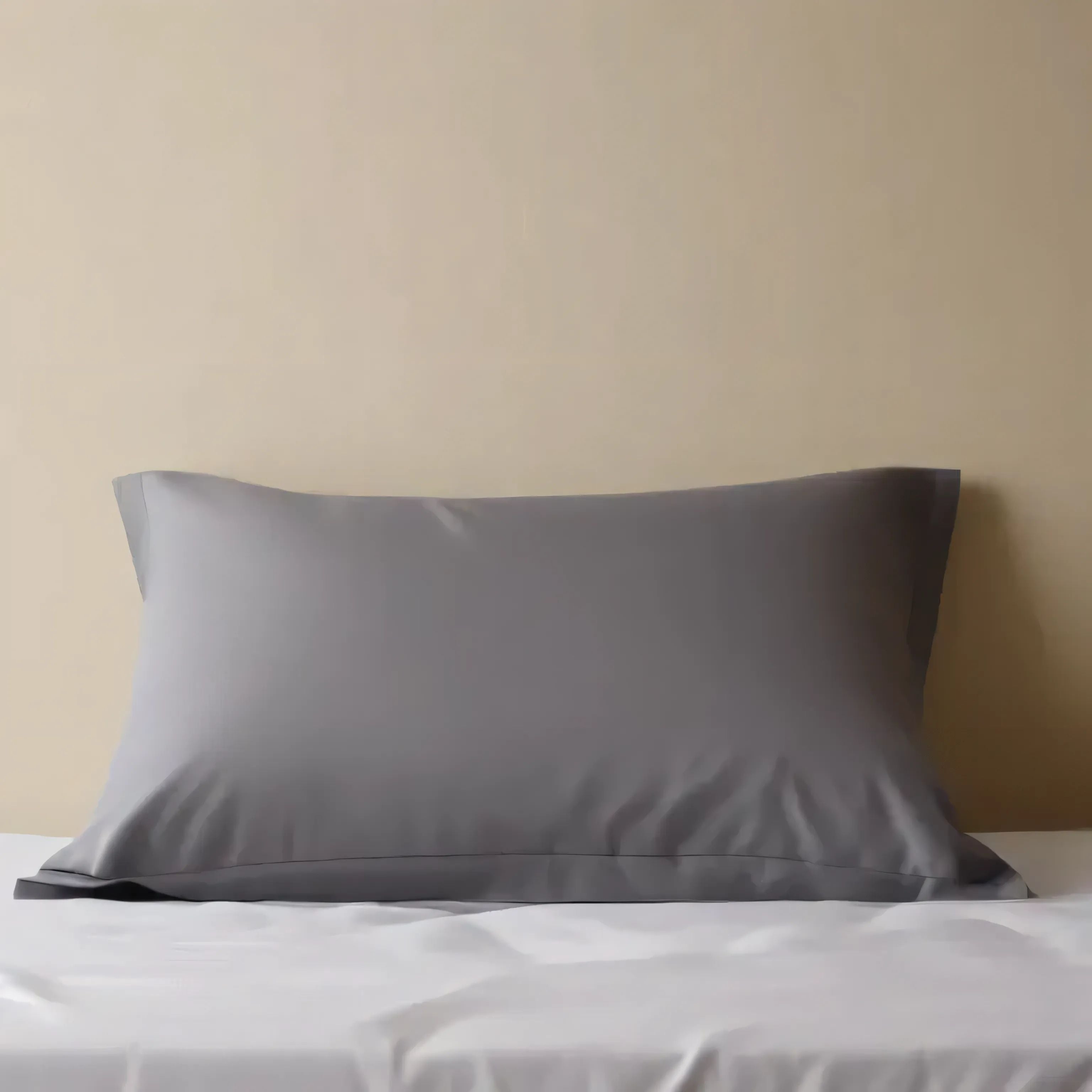 grey pillow cases pair for sale