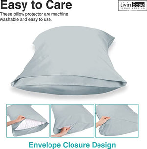 easy to care silver pillow cases