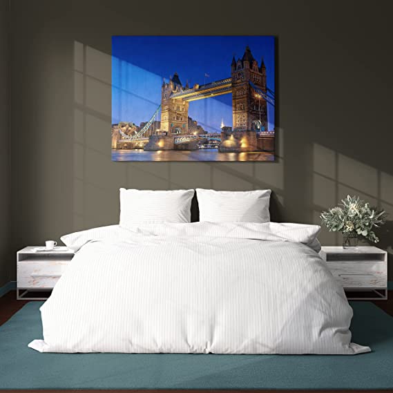 White Duvet Cover Set With 2 Pillow Cases