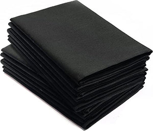 best black cotton cloth napkin