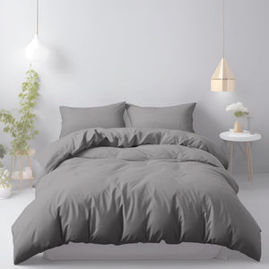 charcoal duvet cover set for sale