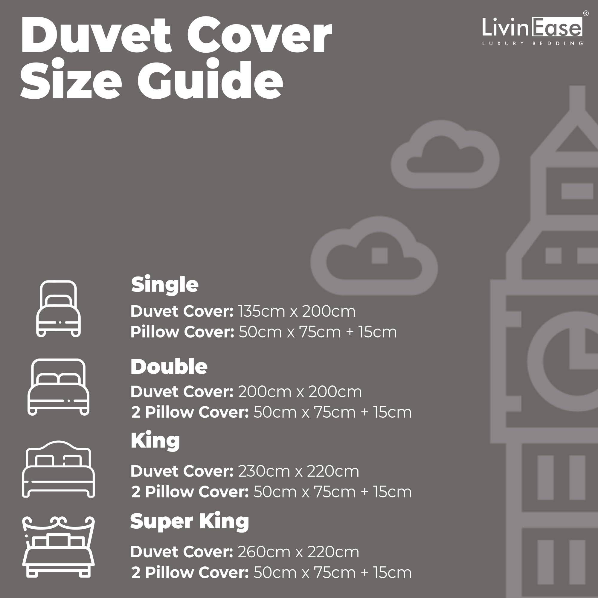 Guide charcoal duvet cover set 