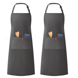 buy charcoal adjustable bib aprons