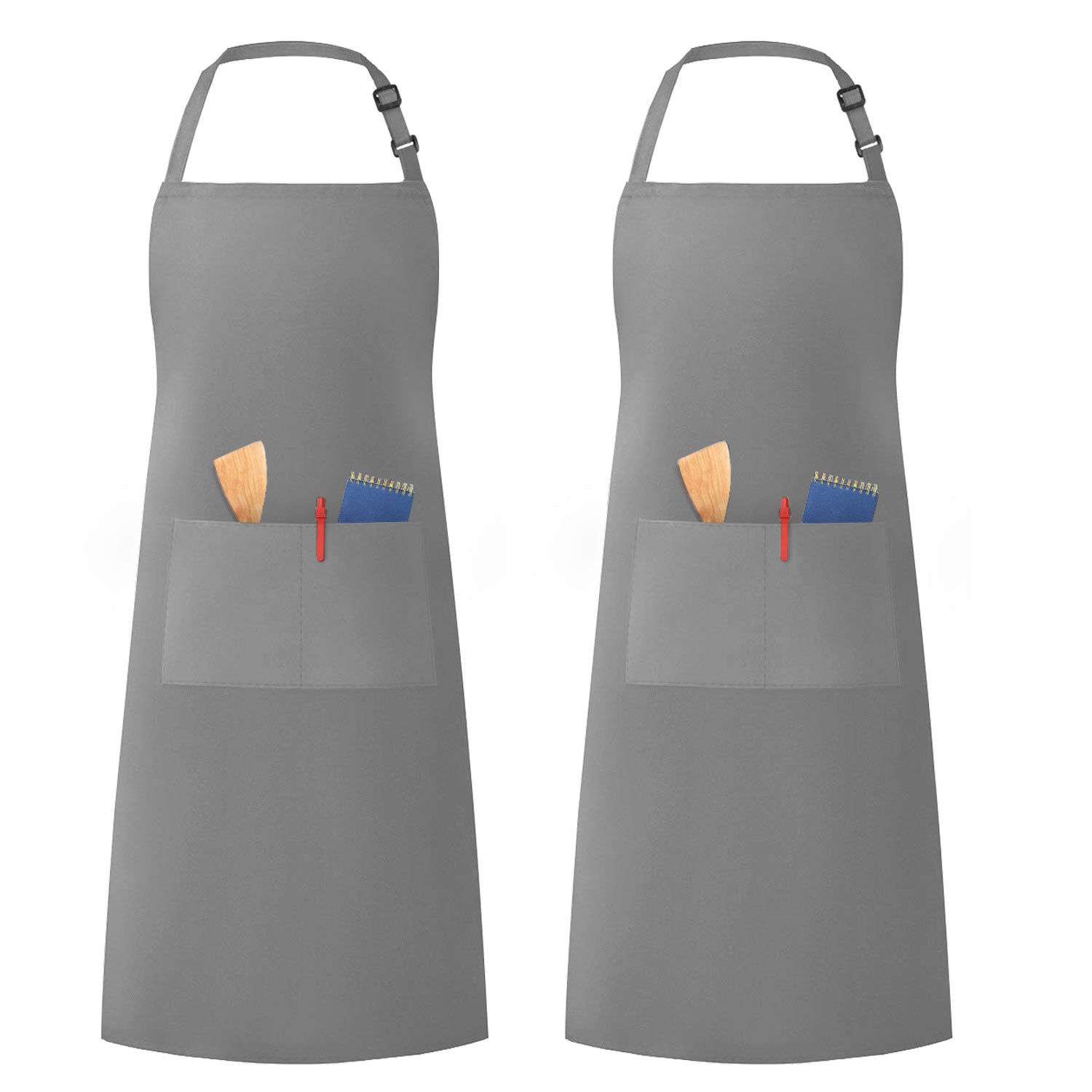 buy grey adjustable bib aprons