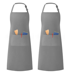 buy grey adjustable bib aprons