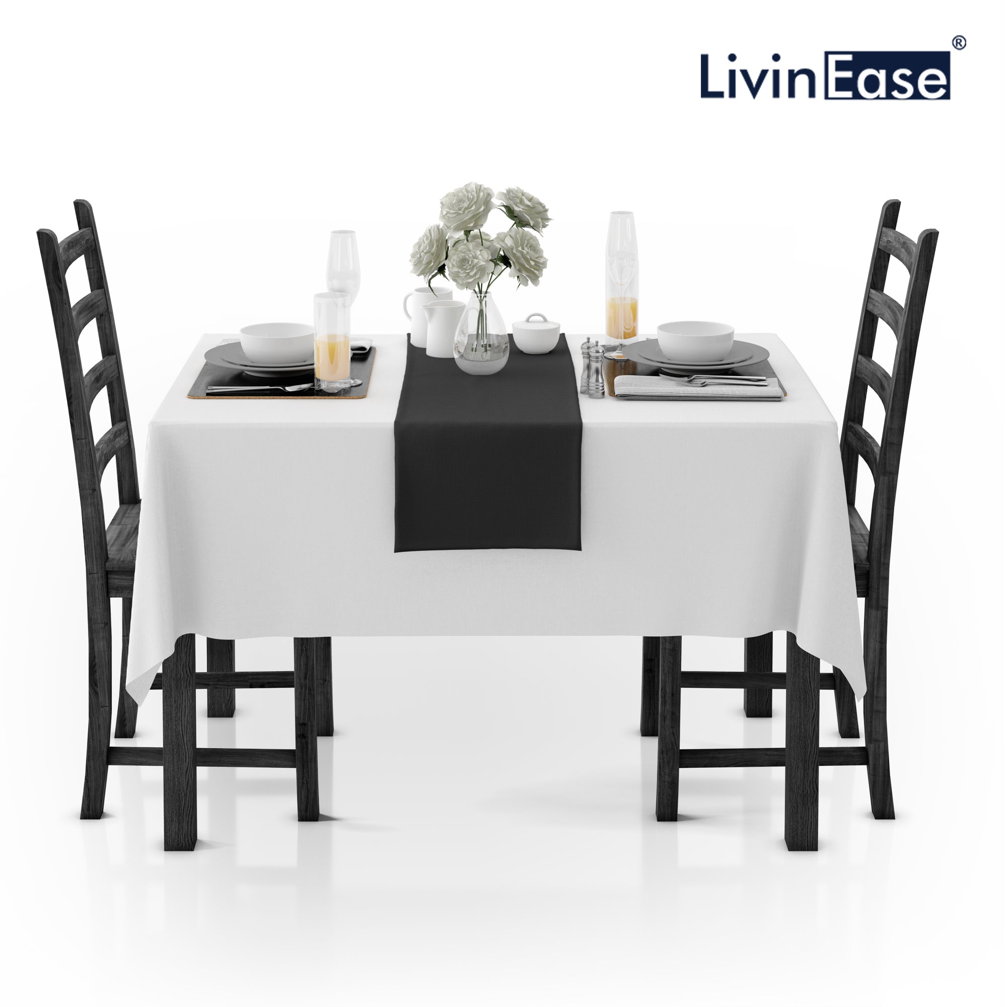 Black Table Runner - Main Image