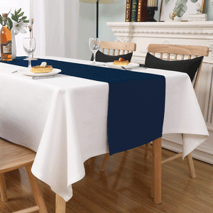 navy table runner for sale in uk