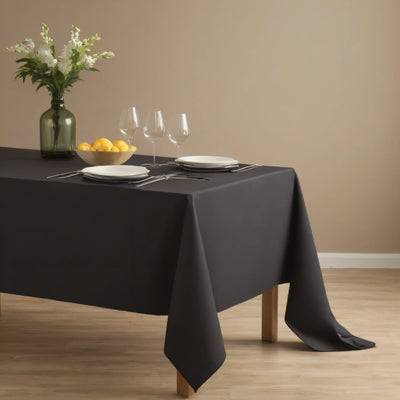 black table cover for sale