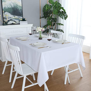 top white table cover